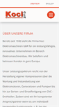 Mobile Screenshot of elektromaschinen-koci.de